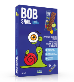 Bob Snail Apple Pear Blueberry Fruit Stripes