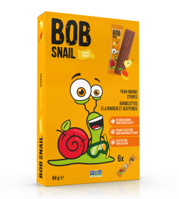 Bob Snail Pear Mango Fruit Stripes