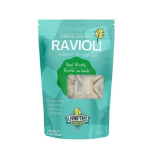 Living Tree Foods Plant Based Basil Ricotta Ravioli