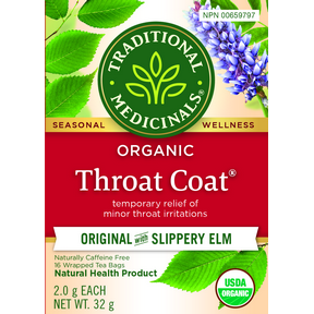 Traditional Medicinals Organic Throat Coat Tea