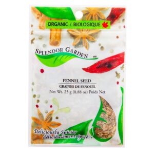 Splendor Garden Organic Fennel Seed