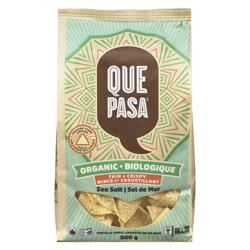 Que Pasa Organic Thin and Crispy Sea Salt Tortilla Chips