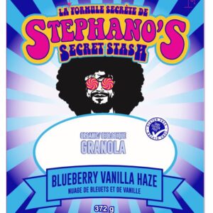 Stephano's Blueberry Vanilla Haze Organic Granola
