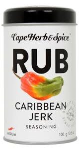 Cape Herb & Spice Caribbean Jerk Rub Seasoning