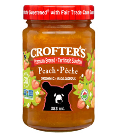Crofter's Organic Peach Fruit Spread