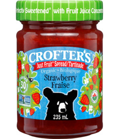 Crofter's Organic Strawberry Fruit Spread