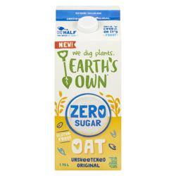 Earth's Own Zero Sugar Oat Beverage So Fresh