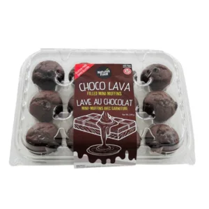 Nature's Flair GF Chocolate Lava Filled Mini Muffins (12ct)
