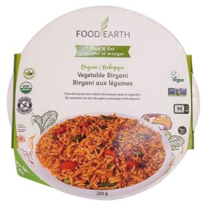Food Earth Organic Vegetable Biryani