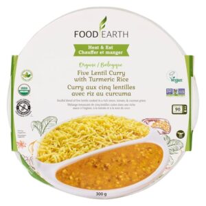 Food Earth Organic Five Lentil Curry w/Rice
