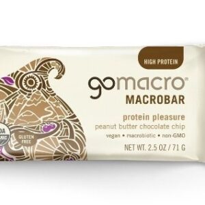 Gomacro, Protein Pleasure Bar, Peanut Butter Chocolate Chip