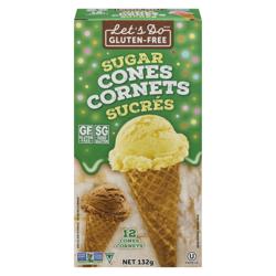 Let's Do Gluten Free Sugar Waffle Cones