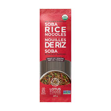 Lotus Foods Organic Buckwheat & Brown Rice Soba Noodles