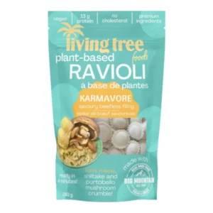 Living Tree Foods Plant Based Karmavore Beefless Ravioli