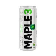 Maple 3 Organic Lime Sparkling Maple Water