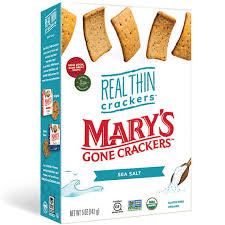 Mary's Organic Sea Salt Real Thin Crackers