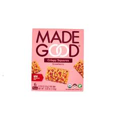 Made Good Strawberry Crispy Squares