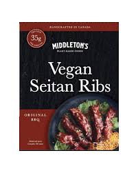 Middleton's Vegan Seitan Ribs Original BBQ