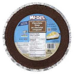 Mi-Del Chocolate Flavoured Gluten-free Pie Crust