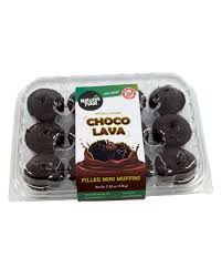 Nature's Flair Chocolate Lava Filled Mini Muffins (12ct)