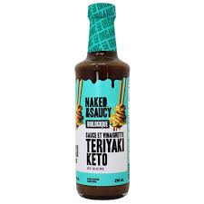 Naked & Saucy Organic Keto Teriyaki Sauce