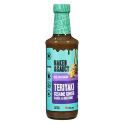 Naked & Saucy Organic Sesame Ginger Teriyaki Sauce Soy Free