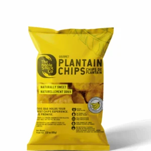 The Noble Snack Co Naturally Sweet Plantain Chips 130g