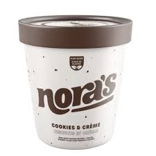 Nora's Non-dairy Cookies & Creme Frozen Dessert