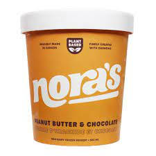 Nora's Non-dairy Peanut Butter & Chocolate Frozen Dessert