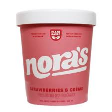 Nora's Non-dairy Strawberries & Creme Frozen Dessert