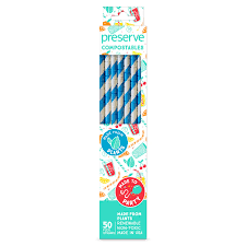 Preserve Compostable Straws - Blue