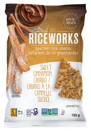 RiceWorks Sweet Cinnamon Churro Rice Snacks