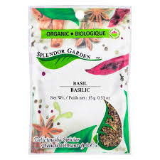 Splendor Garden Organic Basil