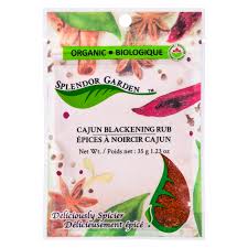 Splendor Garden Organic Cajun Blackening Rub