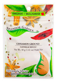 Splendor Garden Organic Cassi Ground Cinnamon