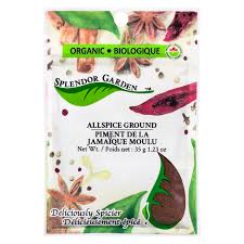 Splendor Garden Organic Ground Allspice