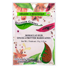 Splendor Garden Organic Moroccan Rub