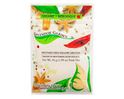 Splendor Garden Organic Brown Ground Mustard Seed