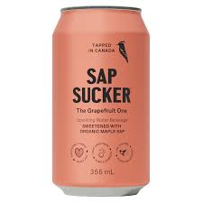 Sapsucker Organic Grapefruit Sparkling Tree Water
