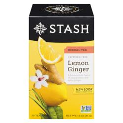 Stash Lemon Ginger Herbal Tea