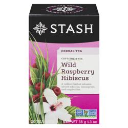 Stash Wild Rasberry Hibiscus Herbal Tea