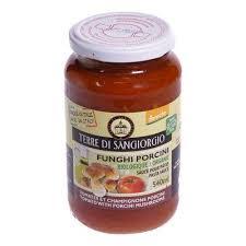 Terre Di Sangiorgio Organic Tomato Sauce With Porcini Mushrooms