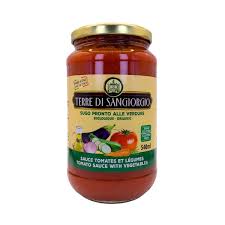 Terre Di Sangiorgio Organic Tomato Sauce With Vegetables