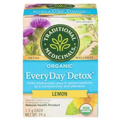 Traditional Medicinals Organic Lemon Everyday Detox Tea