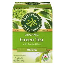 Traditional Medicinals Organic Green Tea Matcha Tea