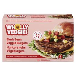 Wholly Veggie Black Bean Burger