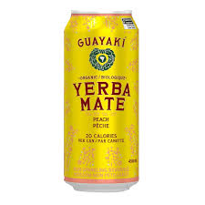 Guayaki Organic Low Sugar Peach Revival Yerba Mate