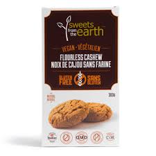 Sweets from the Earth GF Flourless Cashew Butter Cookies