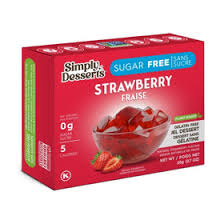 Simply Delish SF Strawberry Jel Dessert
