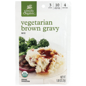 Simply Organic Gravy Brown Vegetable